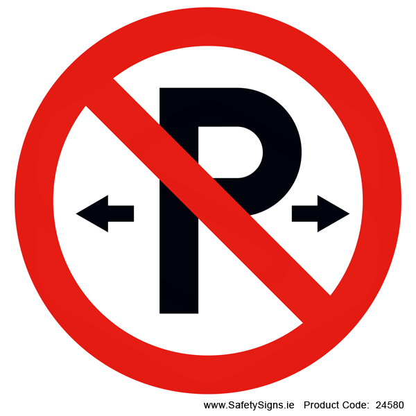 No Parking - RUS019 (Circular) - 24580