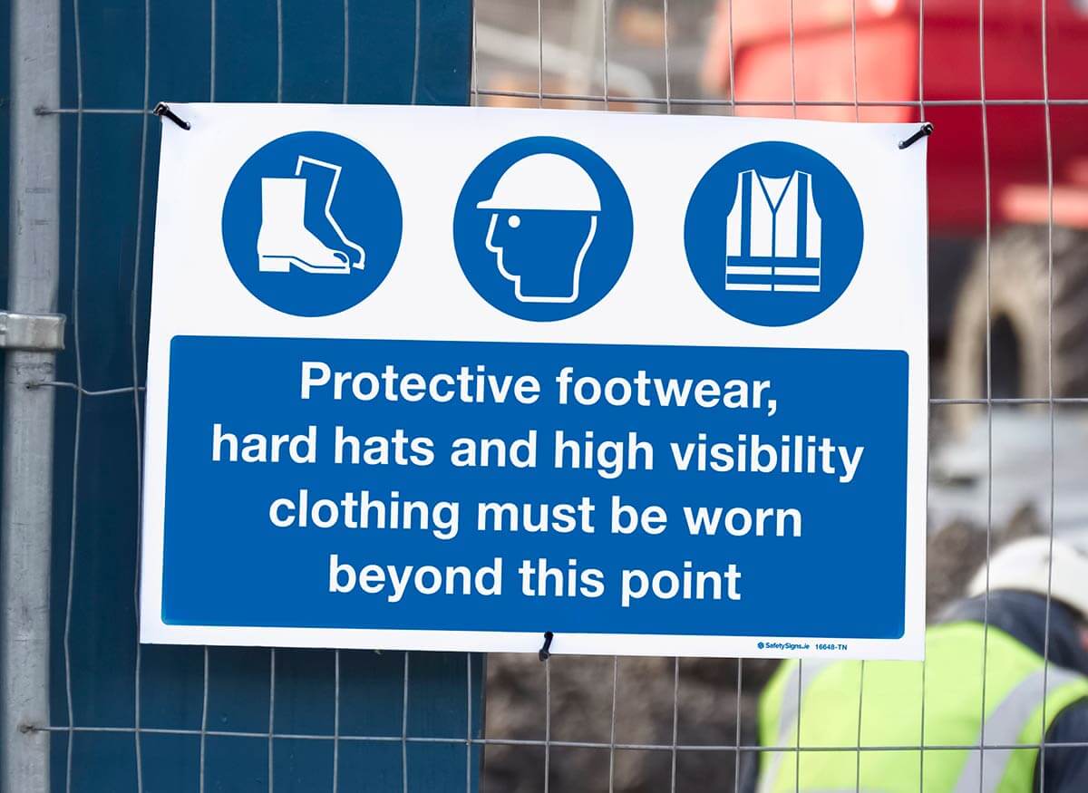 Personal Protective Equipment Signs