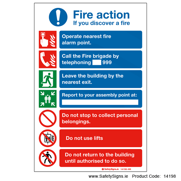 Fire Action - 14198