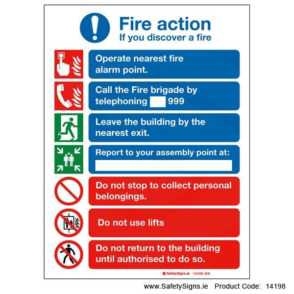 Fire Action - 14198
