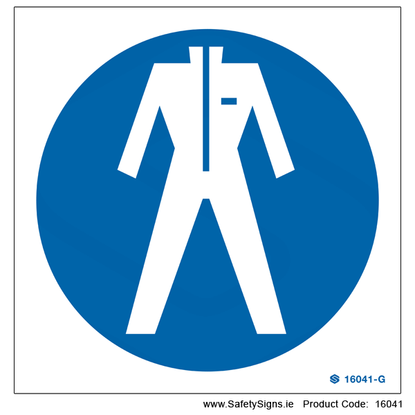 Wear Protective Clothing - 16041