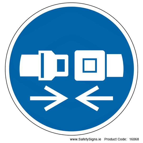 Wear Safety Belts (Circular) - 16068