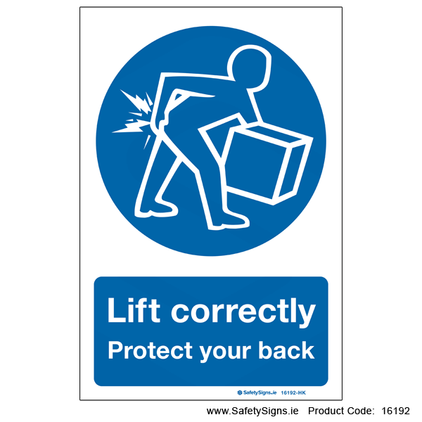Lift Correctly - 16192