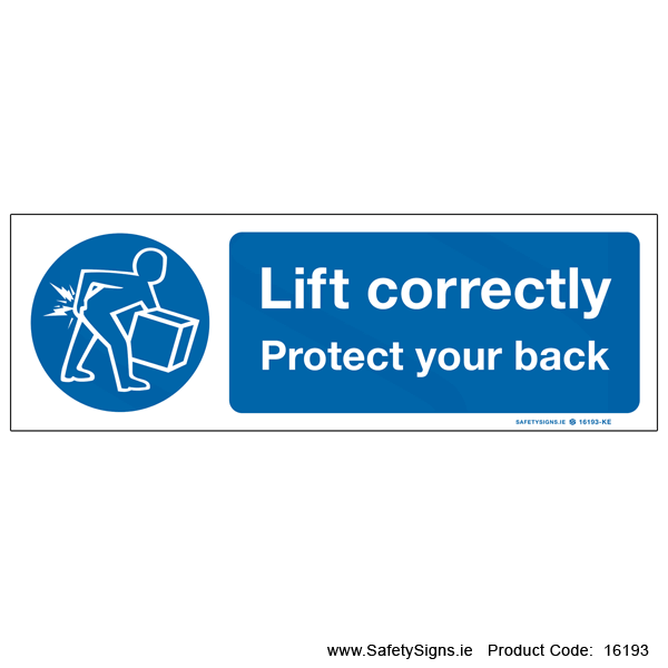 Lift Correctly - 16193