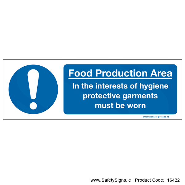 Wear Protective Garments - 16422