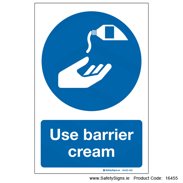 Use Barrier Cream - 16455