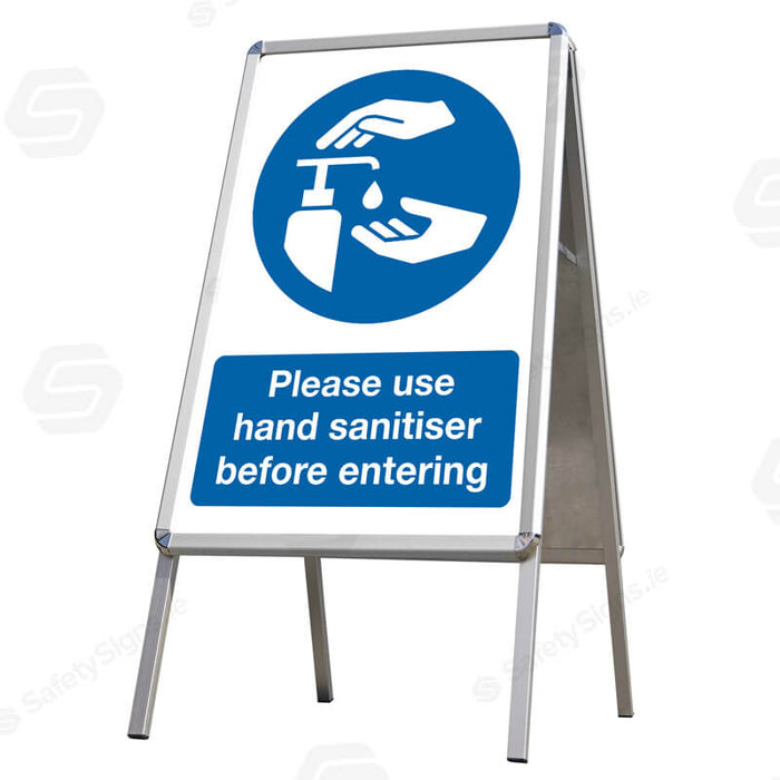 Use Hand Sanitiser before Entering - A-Master - 16470