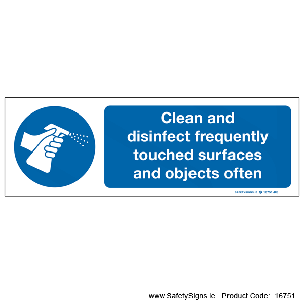 Clean and Disinfect - 16751