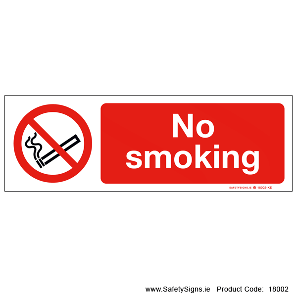 No Smoking - 18002