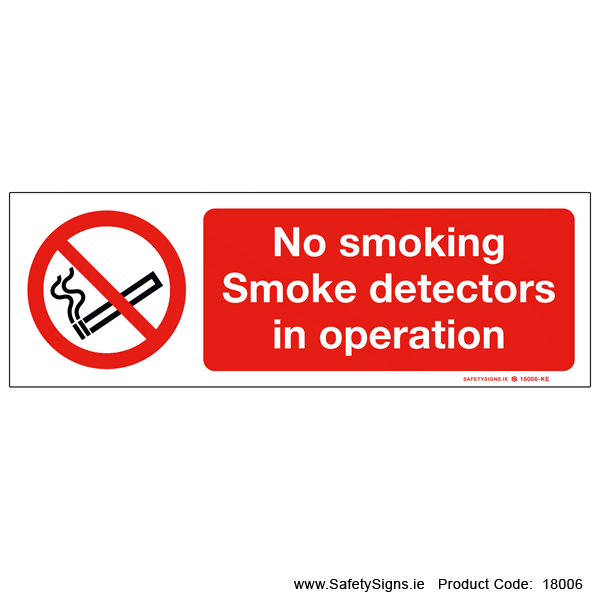 No Smoking - 18006