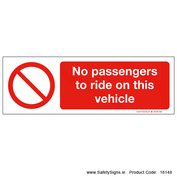 No Passengers - 18148