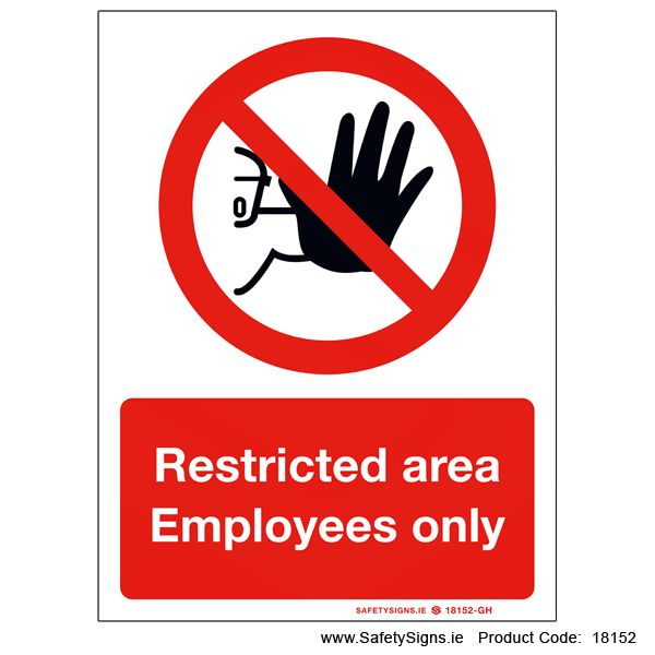 Restricted Area - 18152