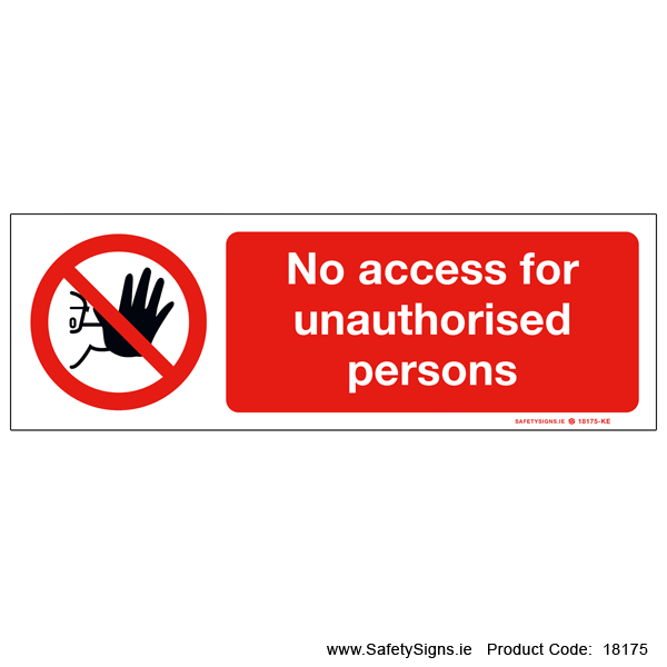 No Access - 18175