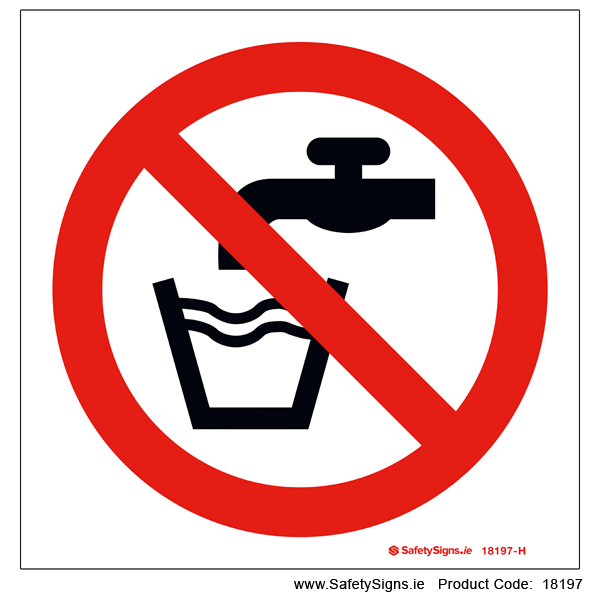 Not Drinking Water - 18197