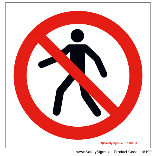 No Walkway or Access - 18199