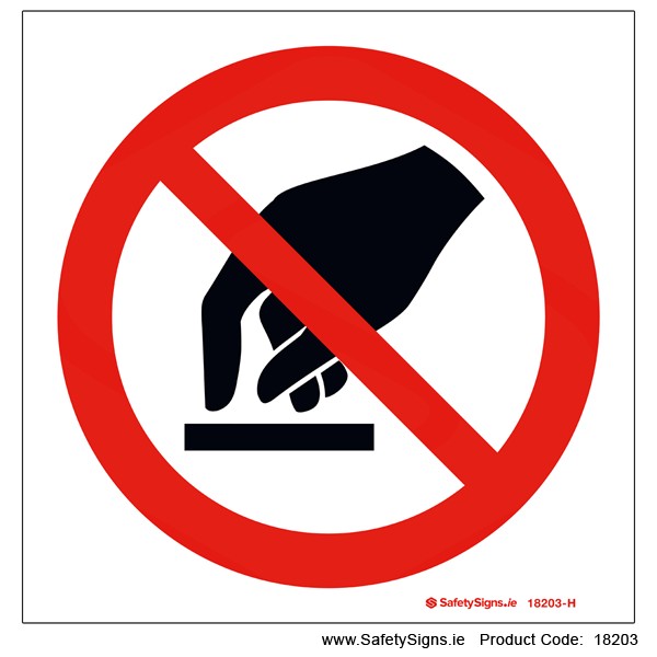 Do not Touch - 18203