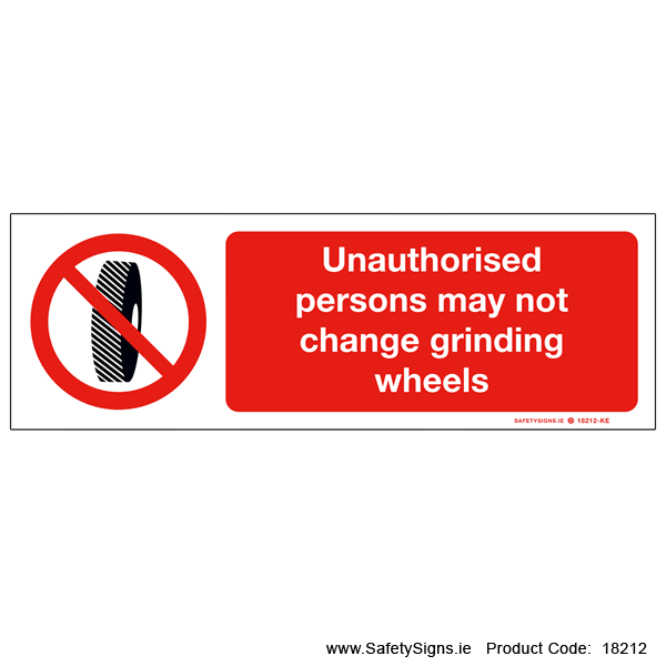 Grinding Wheels - 18212