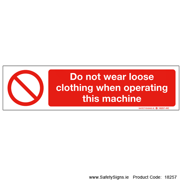 Loose Clothing - 18257