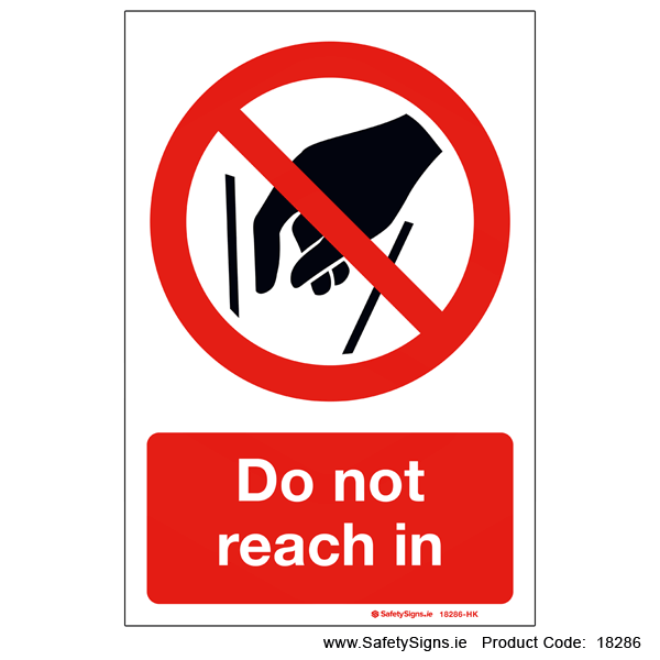 Do not Reach in - 18286