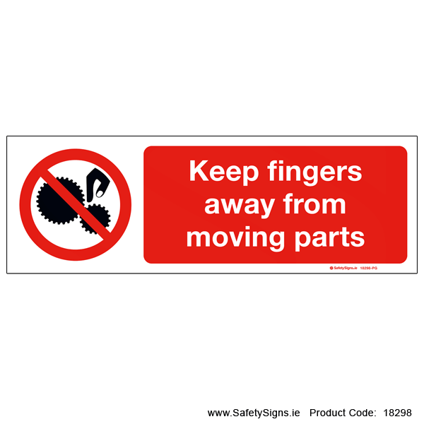 Keep Fingers Away - 18298