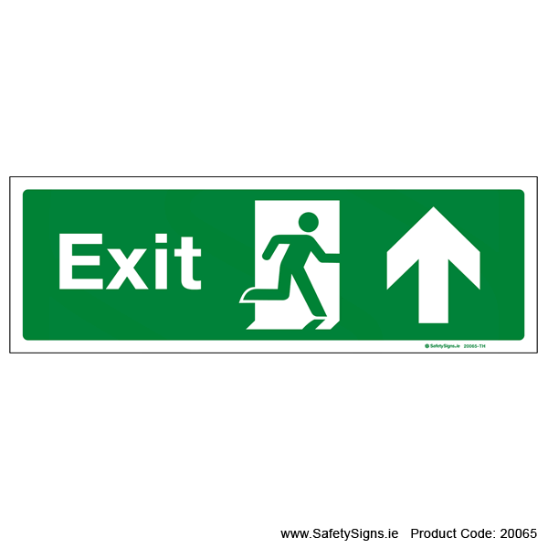 Exit SG103 Arrow Up - 20065