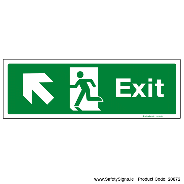 Exit SG103 Arrow Up Left - 20072