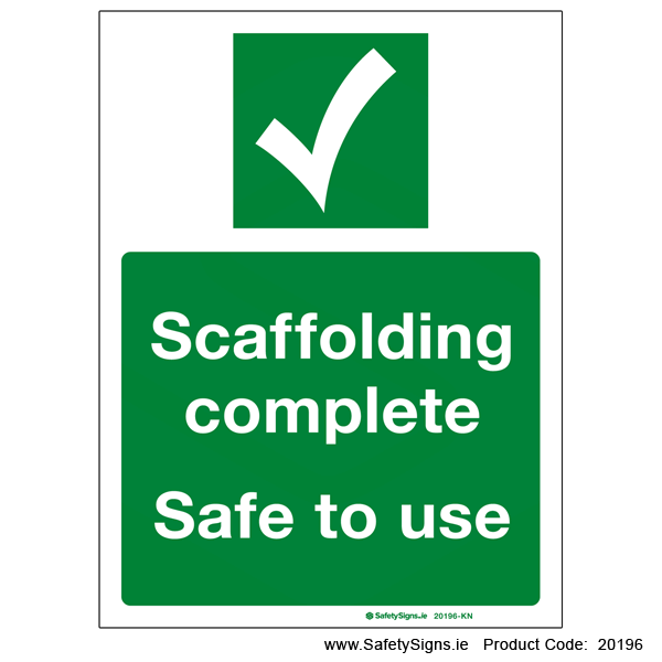 Scaffolding Complete - 20196