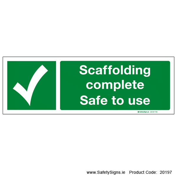 Scaffolding Complete - 20197