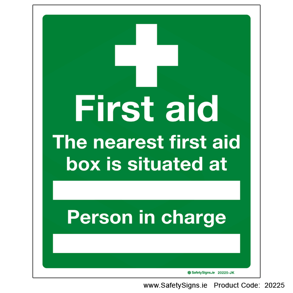 First Aider - 20225