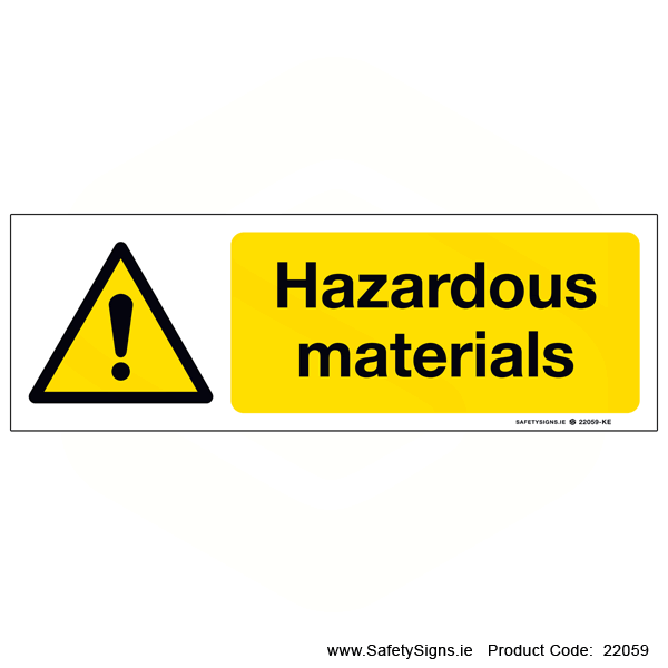 Hazardous Materials - 22059