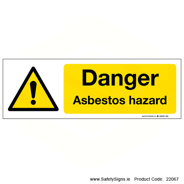 Asbestos Hazard - 22067
