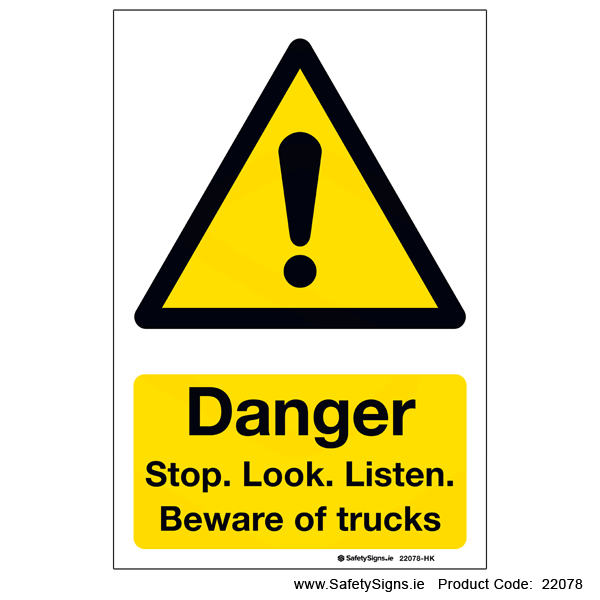 Stop Look Listen - 22078