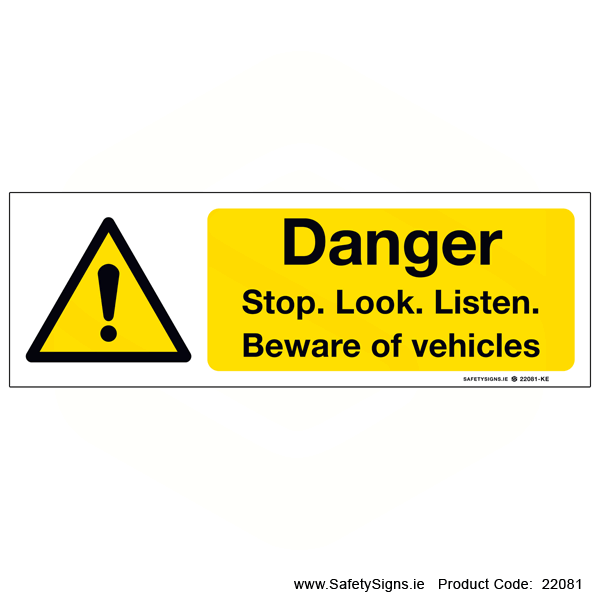 Stop Look Listen - 22081