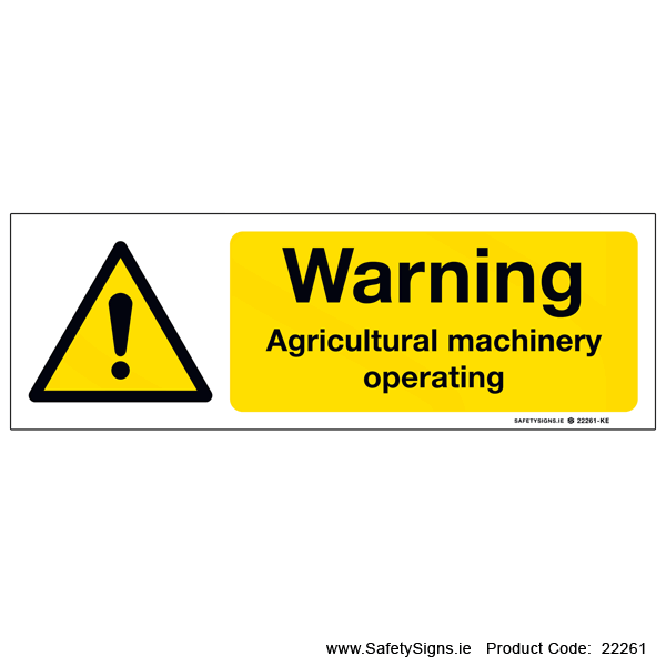 Agricultural Machinery Operating - 22261