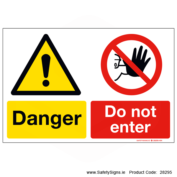 Danger - Do Not Enter - 28295