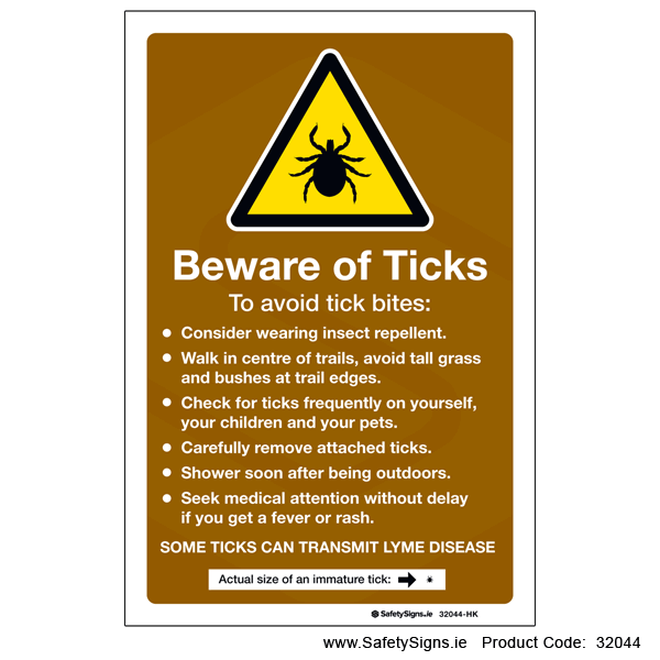 Ticks - Lyme Disease - 32044