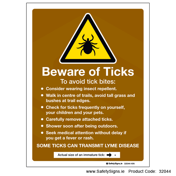 Ticks - Lyme Disease - 32044