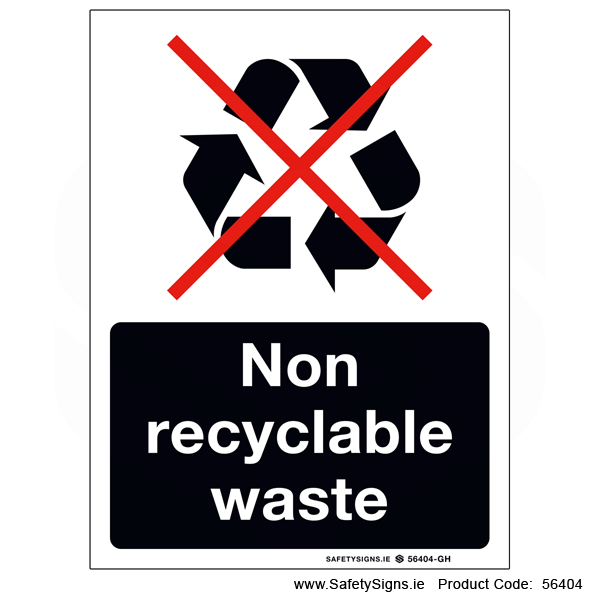 Non Recyclable Waste - 56404
