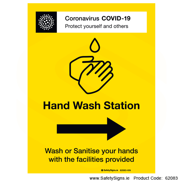 Covid-19 Hand Wash Station - Right - 62083