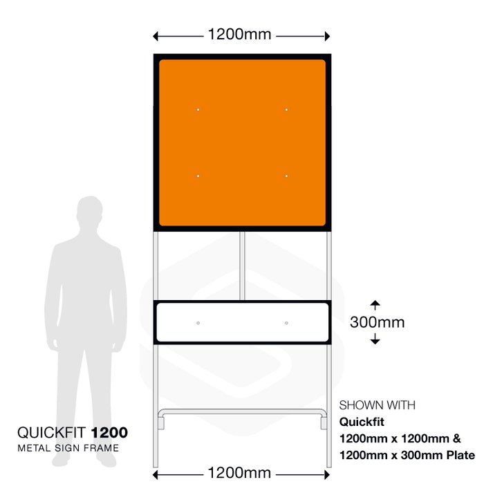 QUICKFIT 1200 Sign Frame - 54003