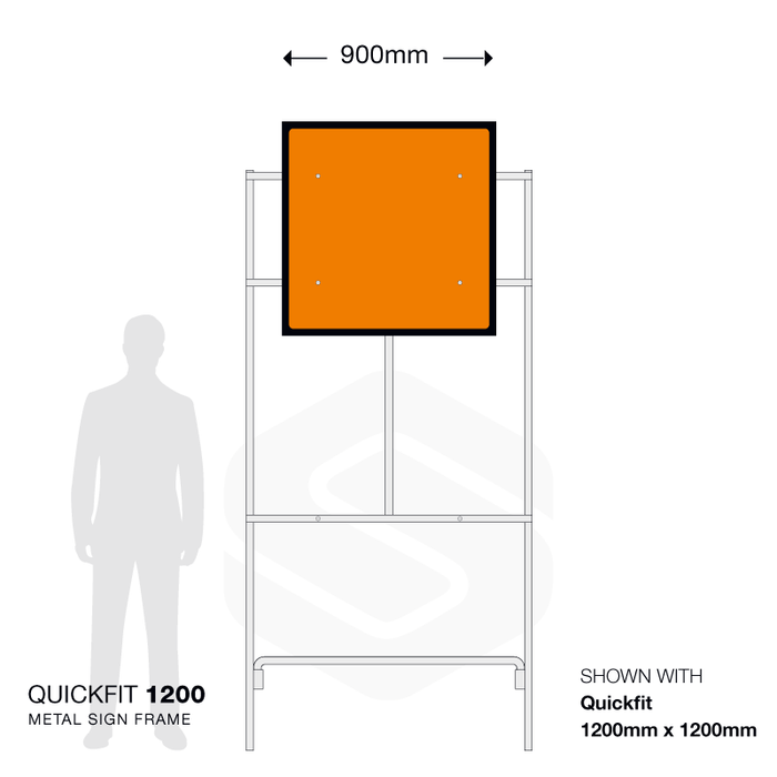 QUICKFIT 1200 Sign Frame - 54003