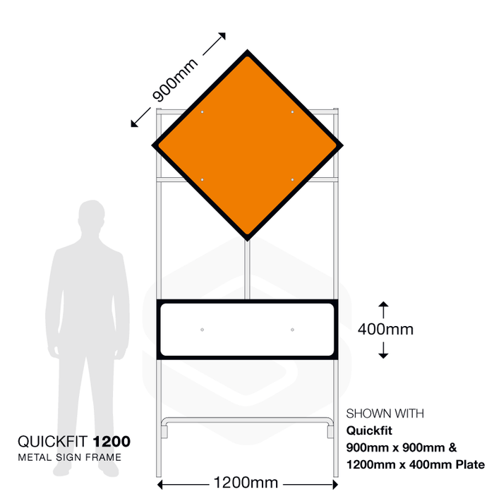 QUICKFIT 1200 Sign Frame - 54003