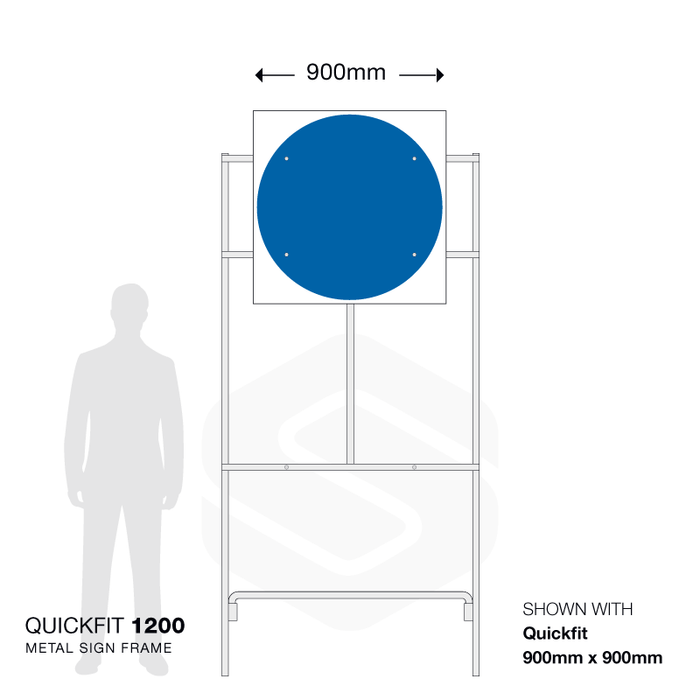 QUICKFIT 1200 Sign Frame - 54003