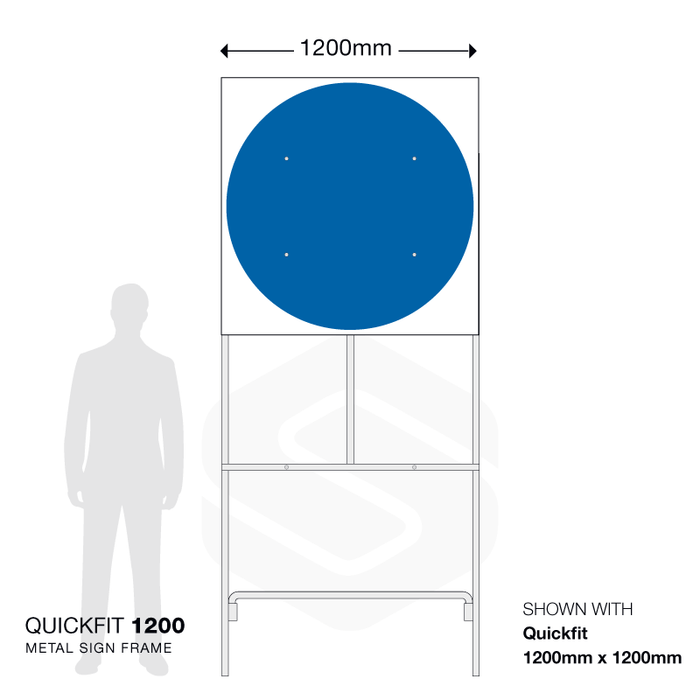 QUICKFIT 1200 Sign Frame - 54003