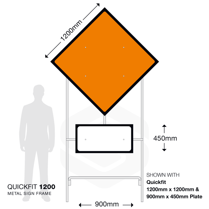 QUICKFIT 1200 Sign Frame - 54003