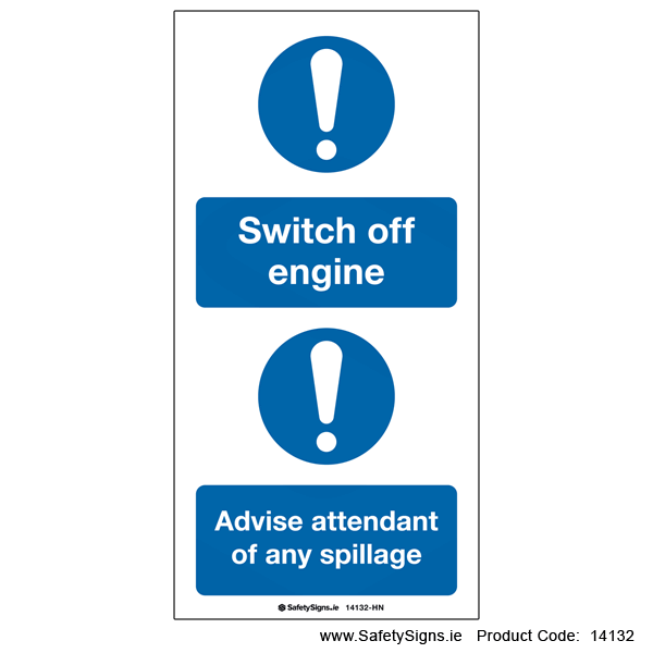 Advise of Spillage - 14132