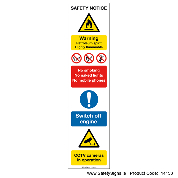 Petroleum Spirit Flammable - 14133