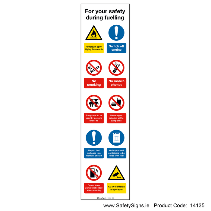 Petroleum Spirit Flammable - 14135