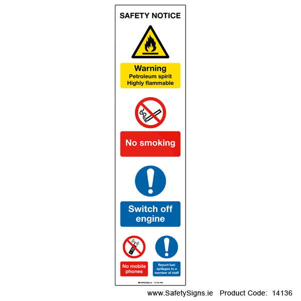Petroleum Spirit Flammable - 14136