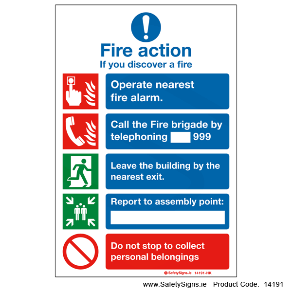 Fire Action - 14191